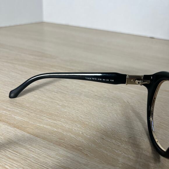 Roberto Cavalli Acqua 781S 01B Sunglasses Polished Black SKINNY FIT 56-20-135 main image 7